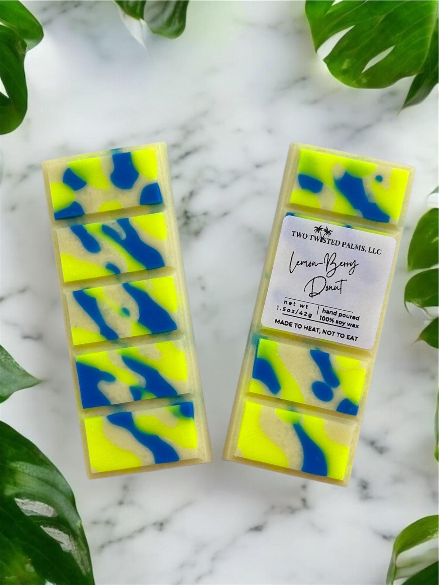Lemonberry Donut Soy Wax Melt Snap Bar