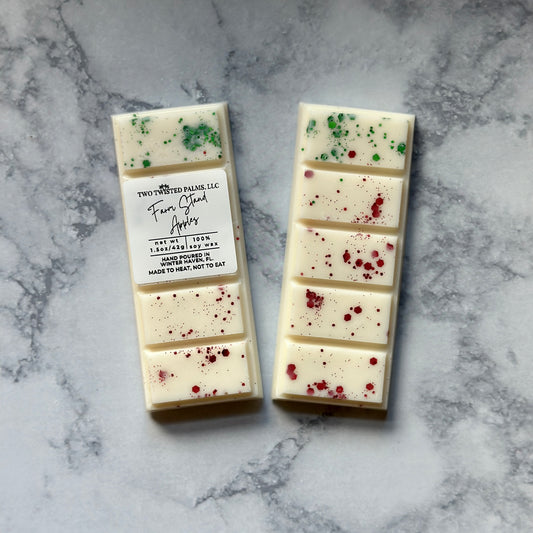 Farm Stand Apples Wax Melt Snap Bar