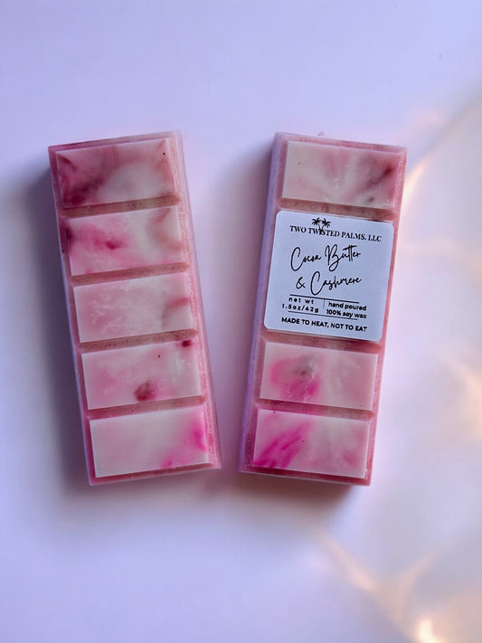 Cocoa Butter & Cashmere Soy Wax Melt Snap Bar