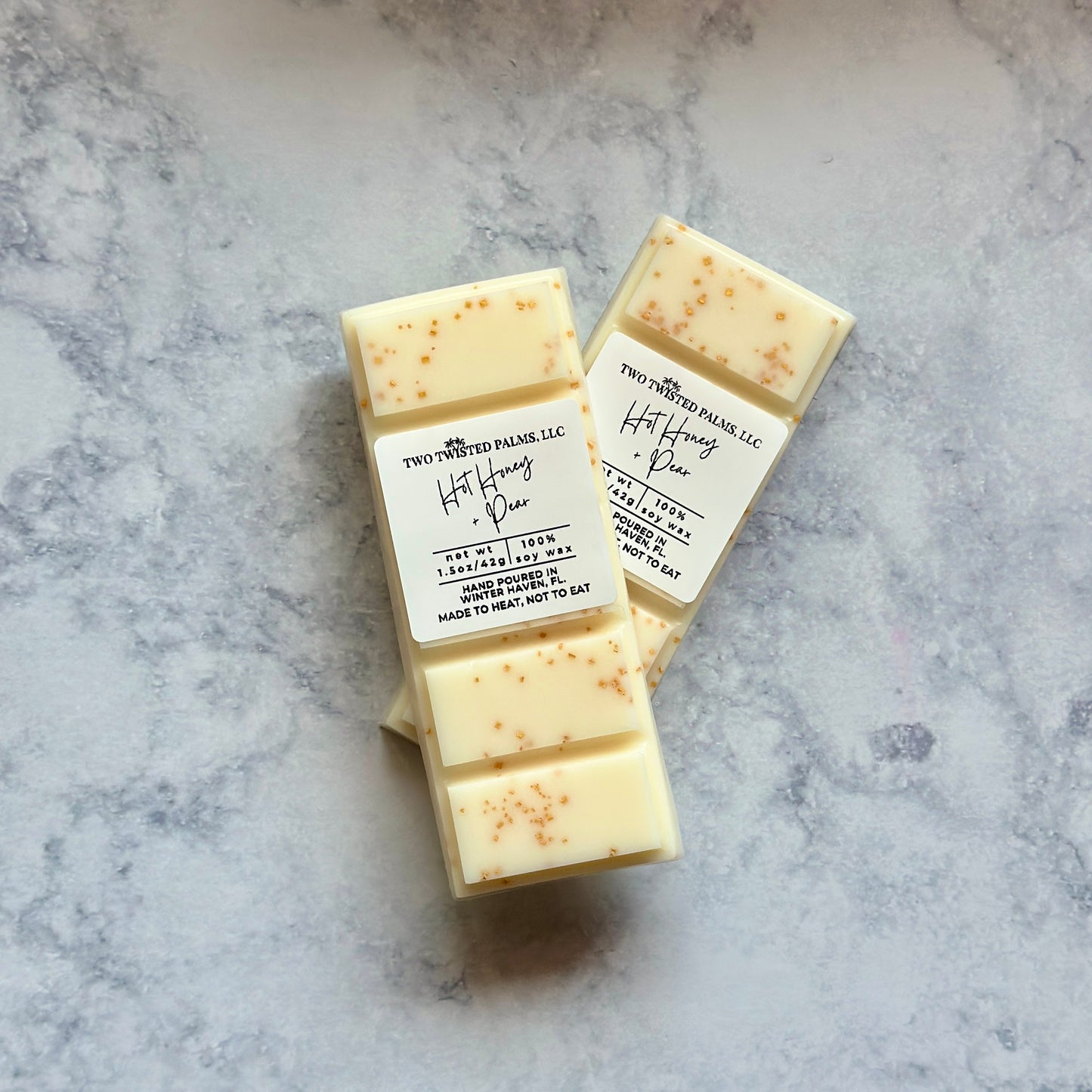 Hot Honey +Pear Wax Melt Snap Bar