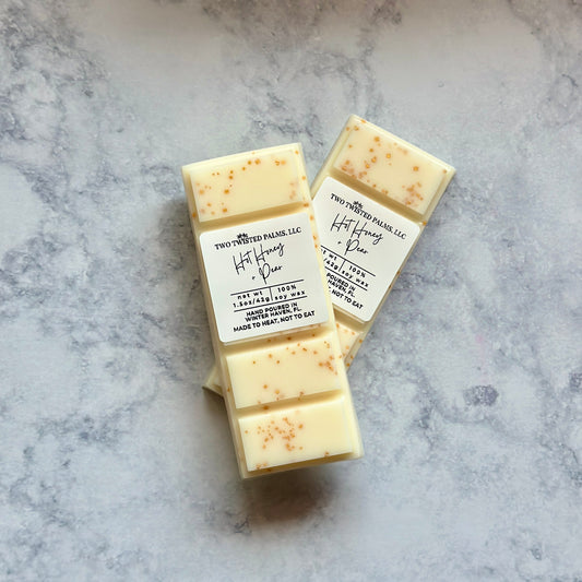 Hot Honey +Pear Wax Melt Snap Bar