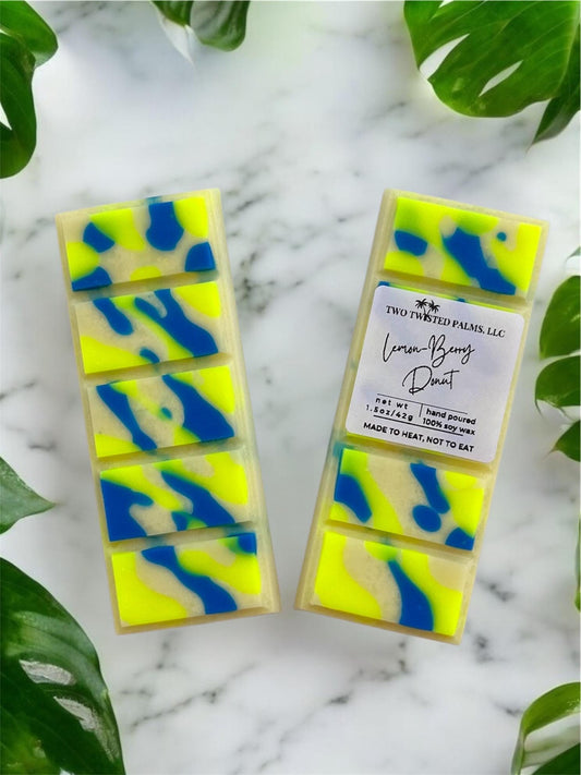 Lemonberry Donut Soy Wax Melt Snap Bar