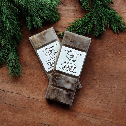 Crackling Fireplace Wax Melt Snap Bar