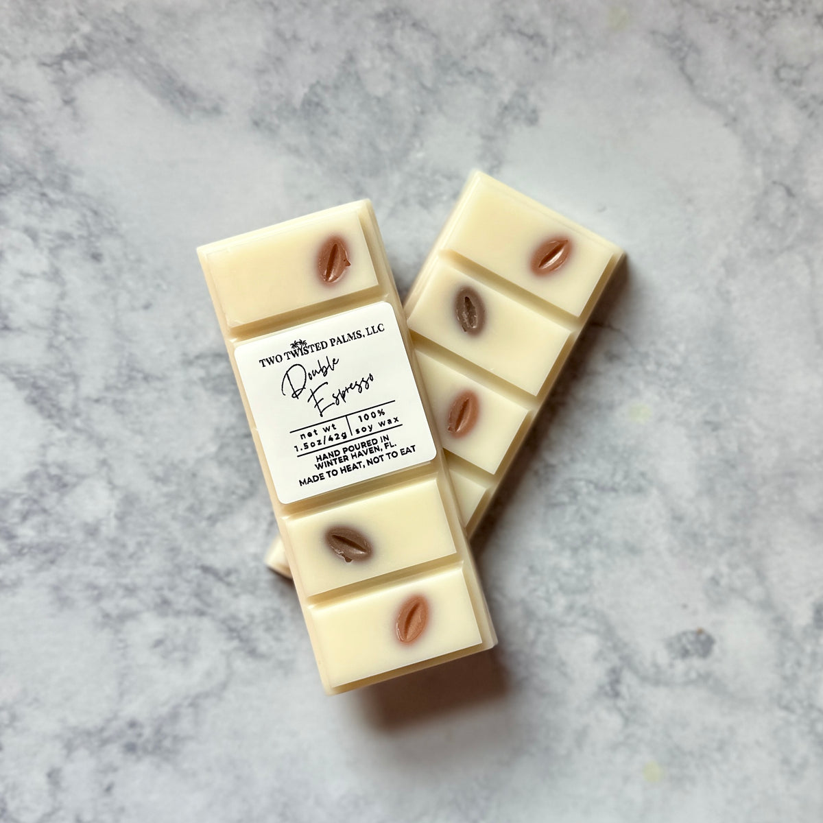 Double Espresso Soy Wax Melt Snap Bar