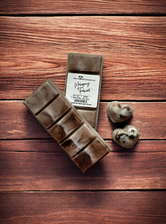 Mahogany Teakwood Soy Wax Melt Snap Bar