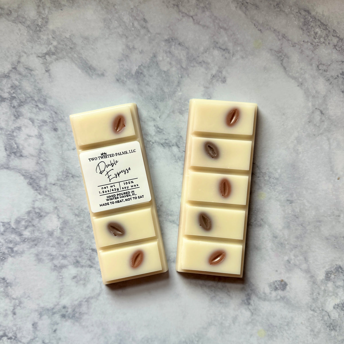 Double Espresso Soy Wax Melt Snap Bar