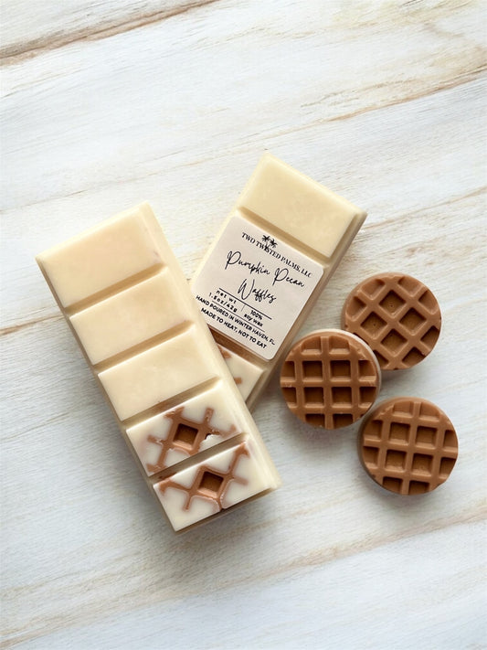 Pumpkin Pecan Waffles Soy Wax Melt Snap Bar