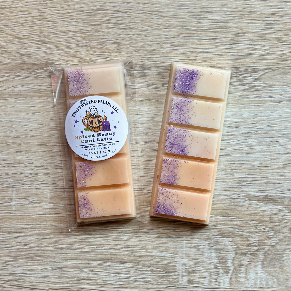 Spiced Honey Chai Latte Wax Melt Snap Bar