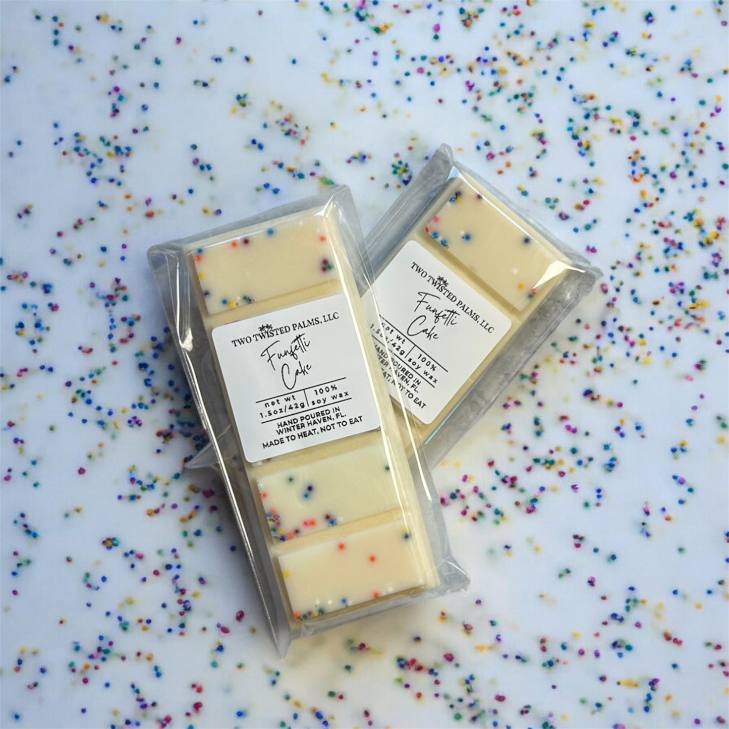 Birthday Funfetti Cake Wax Melt Snap Bar