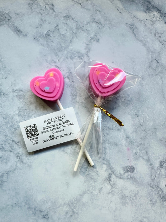 Wax Melt Lollipops