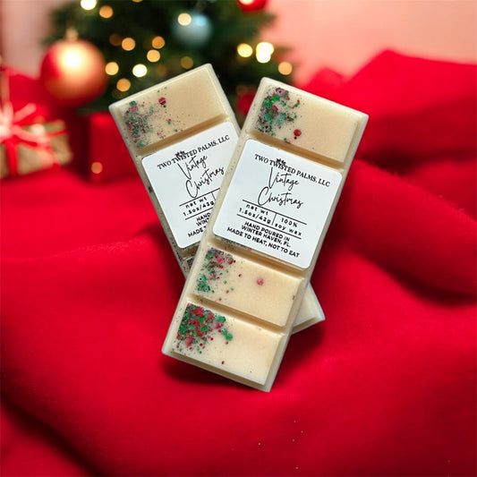 Vintage Christmas Wax Melt Snap Bar