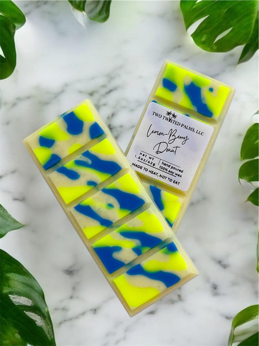 Lemonberry Donut Soy Wax Melt Snap Bar