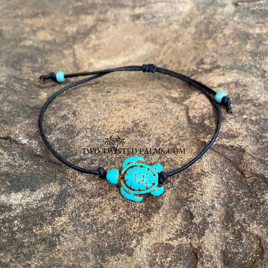 Turquoise Turtle Bracelet